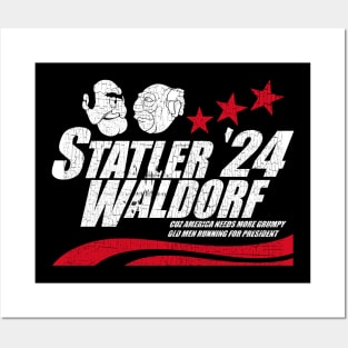 statler waldorf Posters and Art